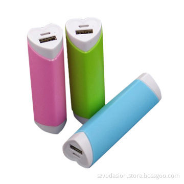 Wholesale 2,600mAh Lipstick Portable Power Bank with High Quality